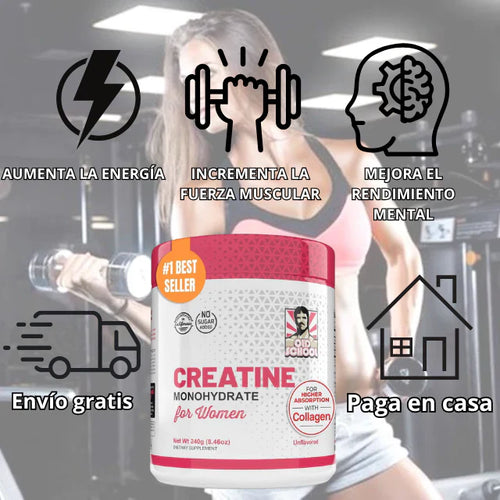 CREATINE MONOHYDRATE FOR WOMEN ORIGINAL (IMPORTADA)❤️